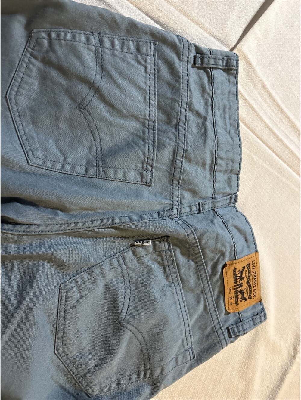 Levi's 508 Taper Boys Jeans Mega Blue Size Reg 18 29x29 100% Cotton